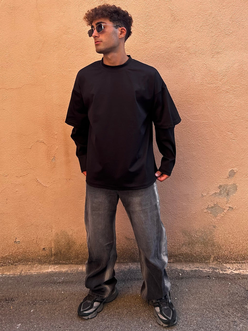 Long-sleeve nera