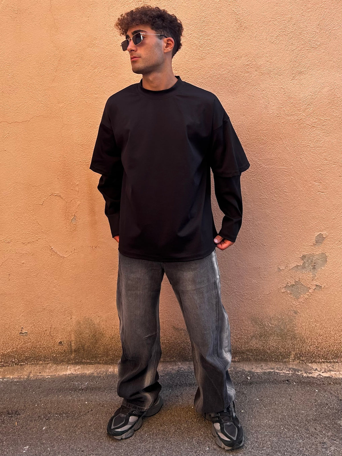 Long-sleeve nera